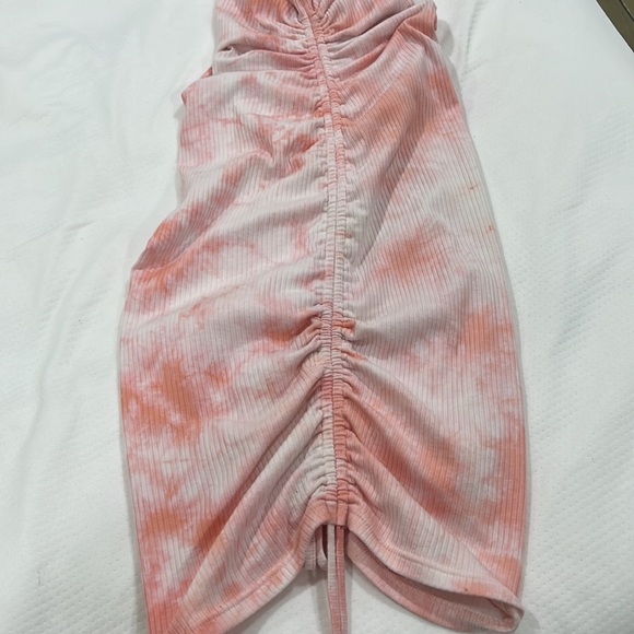 Baby Boo Pink Tie Dye Mini Dress - Picture 6 of 8